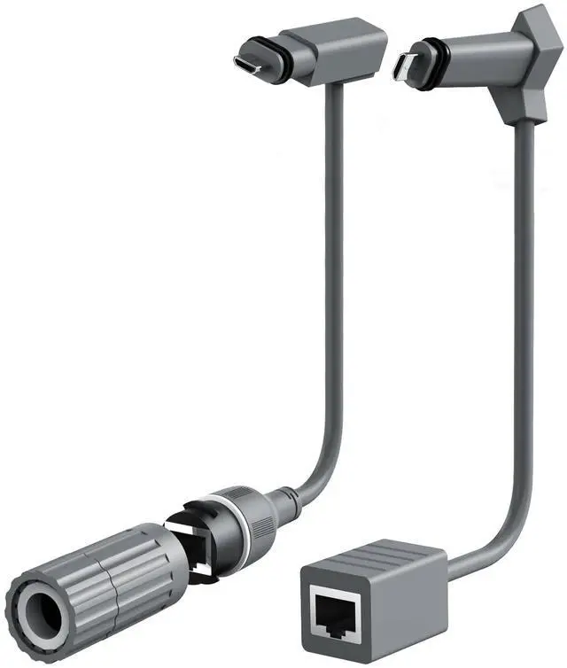 Main image of Starlink Cable Connectors - Waterproof Ethernet Plugs, RJ45 Adapters, Extension Cords for Starlink Gen 2 Dish and Router Accessories