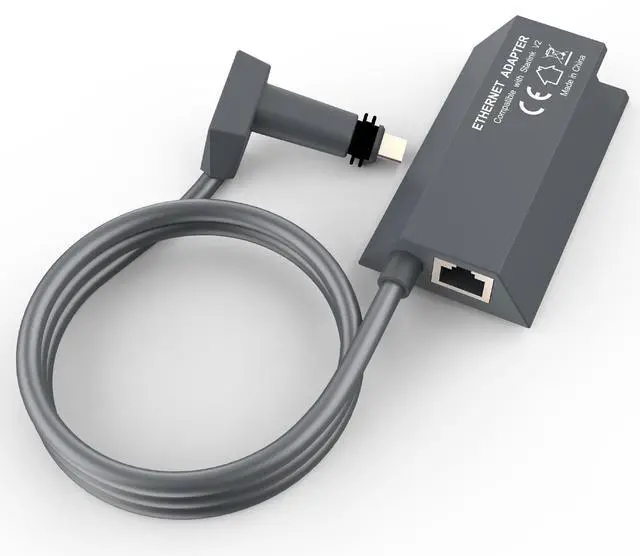 Main image of Starlink Ethernet Adapter V2 Gen2,Generic StarLink Ethernet Adapter Satellite Internet V2,Stable Connectivity, for Rectangle Dish Wired External Network