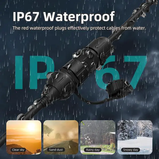 Alt view image 4 of 6 - Starlink Ethernet Adapter Gen 3/Mini, Starlink Mini Cable Extension to RJ45 Coupler Waterproof Compatible with Starlink Gen 3 Dish and Router (1 Pack)