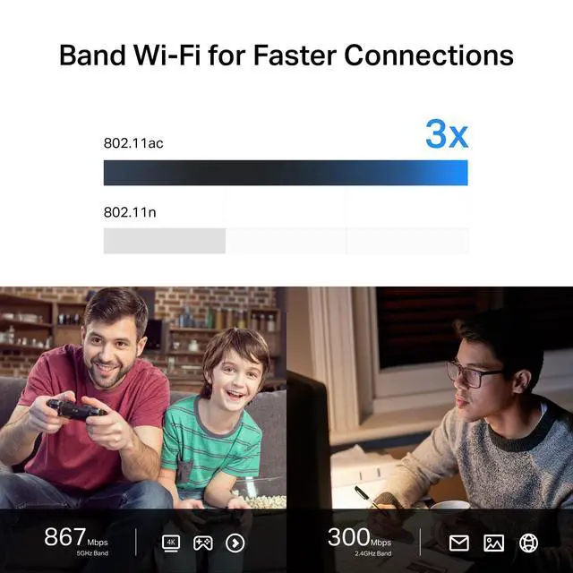 Alt view image 3 of 7 - TP-Link AC1200 PCIe WiFi Card for Desktop PC (Archer T5E) - Bluetooth 5.0, Dual Band Wireless Network Card (2.4Ghz and 5Ghz) for Gaming and Streaming, 2 High Gain Antennas, Supports Windows 10/11