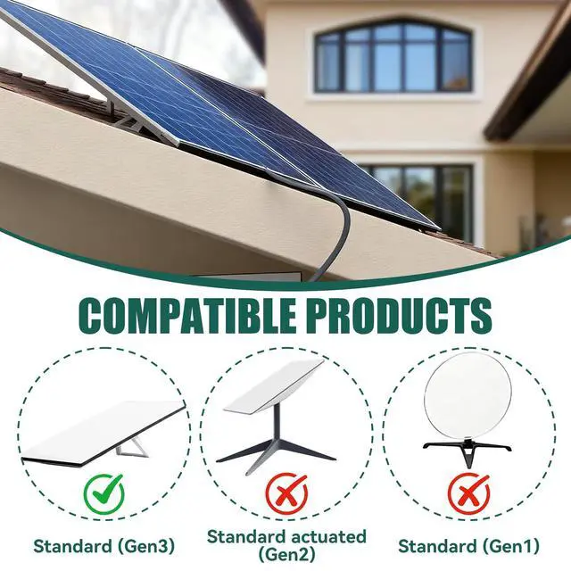 Alt view image 2 of 7 - Uelkr for Starlink Gen 3 Replacement Cable 6FT/2M, Waterproof Outdoor Extension for Starlink Rectangular Satellite V3 Ethernet Cable