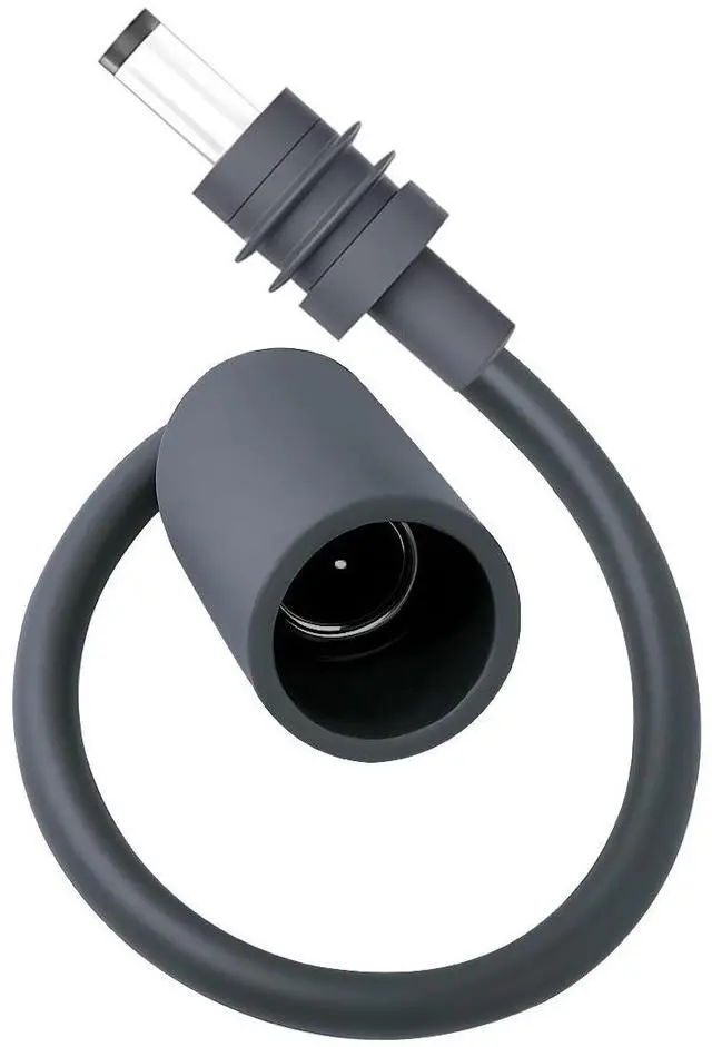 Alt view image 2 of 4 - Starlink Mini DC Extension Cable 21CM, 100W Waterproof Power Cable, 18AWG Starlink Mini Adapter Cord, DC 5.5x2.1 Female to Male Connector, Compatible with Starlink Mini Power Cable & Pipe Adapter