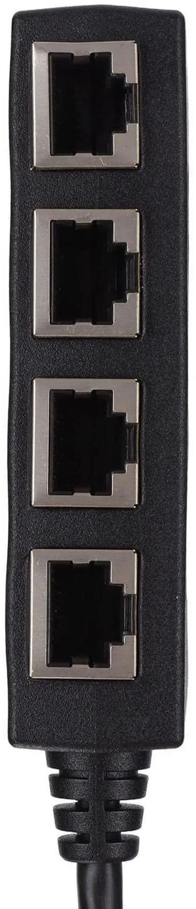Main image of 1 to 4 Port Ethernet Splitter Adapter (RJ45, CAT7)