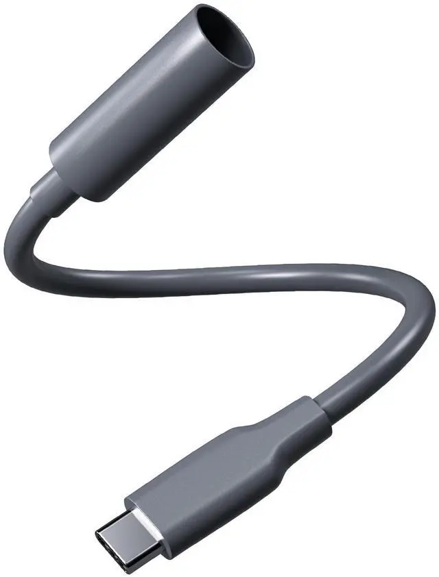 Main image of Starlink Mini DC Power Cable, Waterproof Starlink Mini USB C Male Cable to DC Female Adapter, 65W+ PD 20V Starlink Mini Extension Cable, 5.5mm 2.1mm DC Female Adapter, Grey 240mm/0.78ft