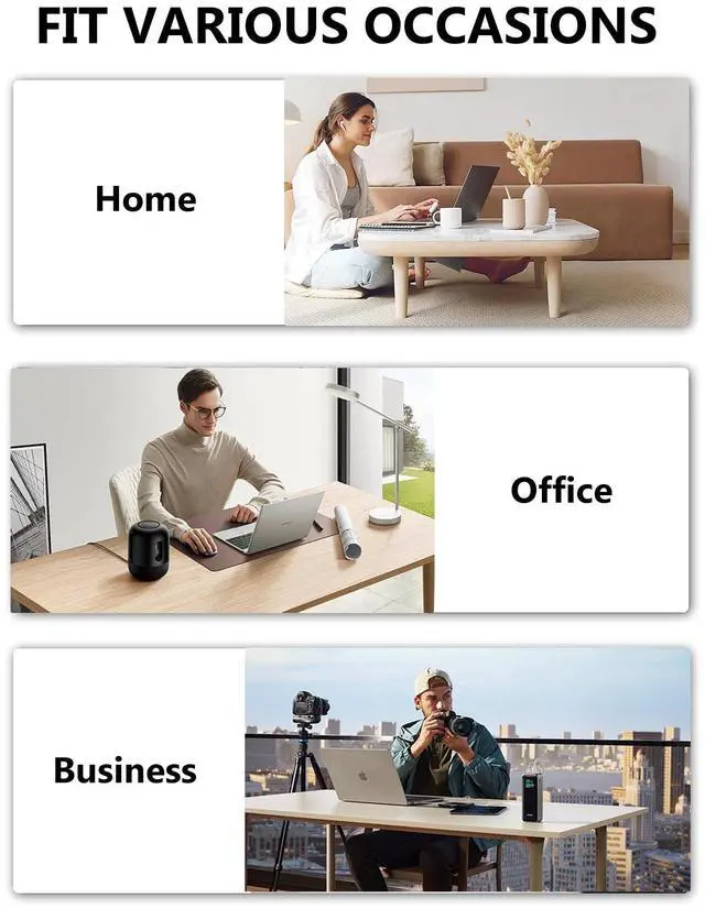 Alt view image 3 of 7 - Gigabit Ethernet Splitter - 1 to 4 High Speed, 4 Devices Simultaneously Networking, 1000Mbps, USB Powered, RJ45 for Cat5/5e/6/7/8 Cable