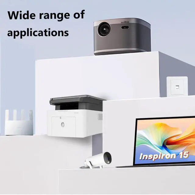 Alt view image 7 of 7 - Gigabit Ethernet Splitter - 1 to 4 High Speed, 4 Devices Simultaneously Networking, 1000Mbps, USB Powered, RJ45 for Cat5/5e/6/7/8 Cable