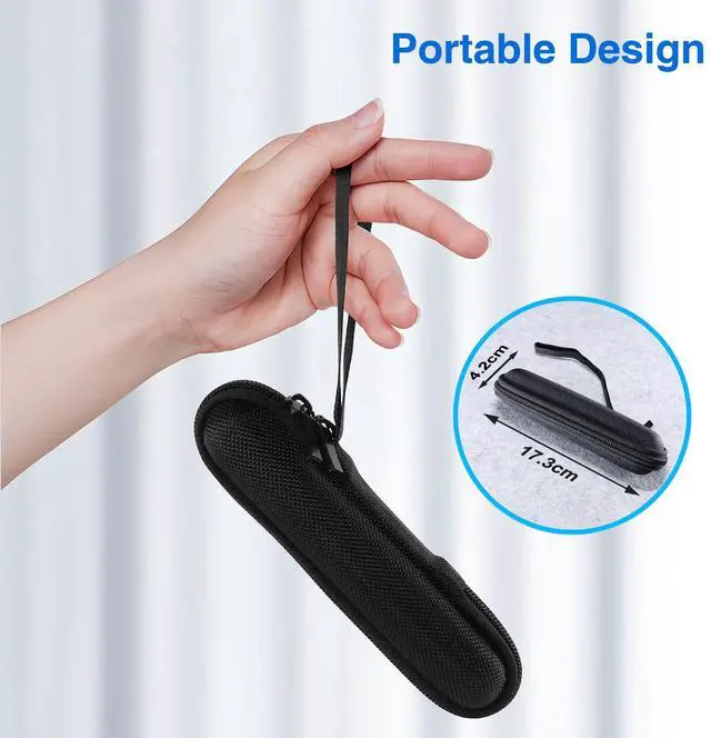 Alt view image 4 of 7 - DINOSTRIKE Presentation Clicker with Case, USB C Wireless Presenter Remote Powerpoint Clicker with Carry case Storage