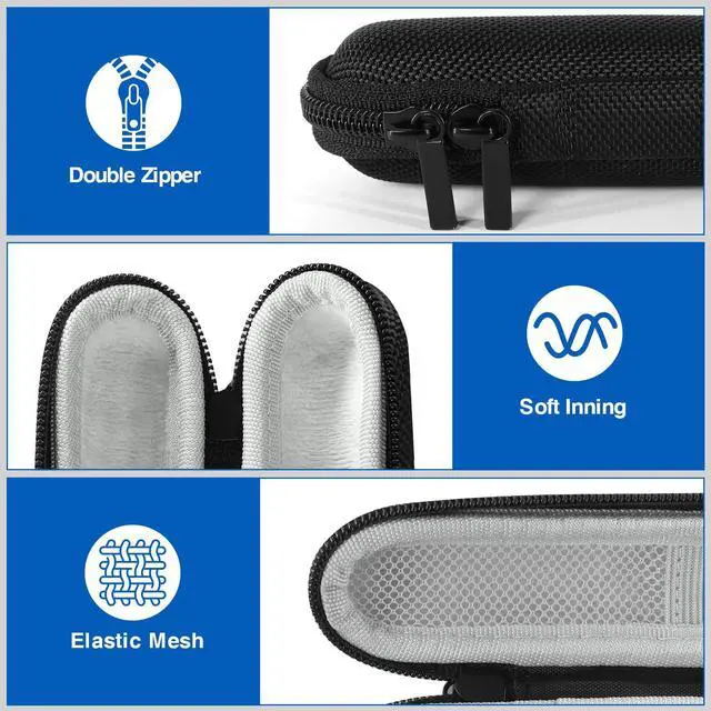 Alt view image 5 of 7 - DINOSTRIKE Presentation Clicker with Case, USB C Wireless Presenter Remote Powerpoint Clicker with Carry case Storage