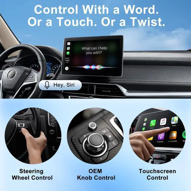 Alt view image 3 of 7 - LXJADAP Wireless CarPlay Adapter 2025 Upgrade Wired CarPlay to Wireless, Plug and Play Easy Use Fast Stable Connection Car Play for iPhone