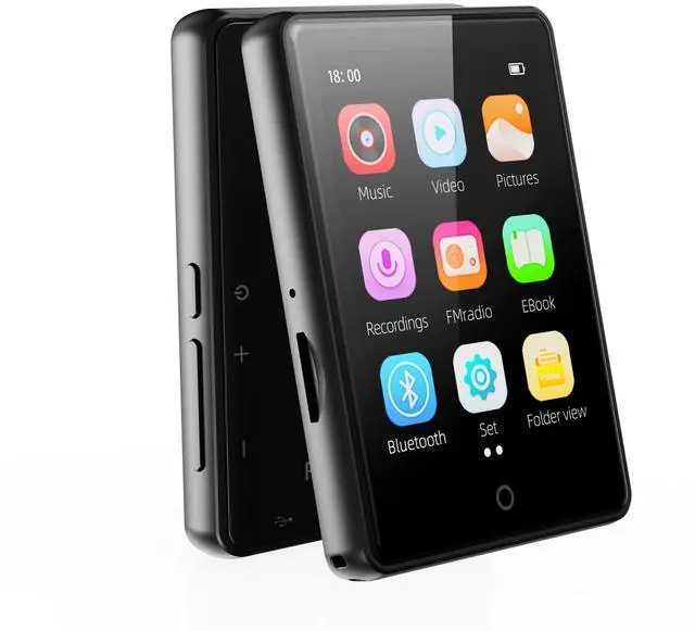 Main image of 64GB MP3 Player with Bluetooth 5.3,Portable MP3 Player with Speaker for Kids with HiFi Lossless Sound Music,2.8 in Full Touchscreen,FM Radio,Voice Recorder,Supports Up to 128GB TF Card