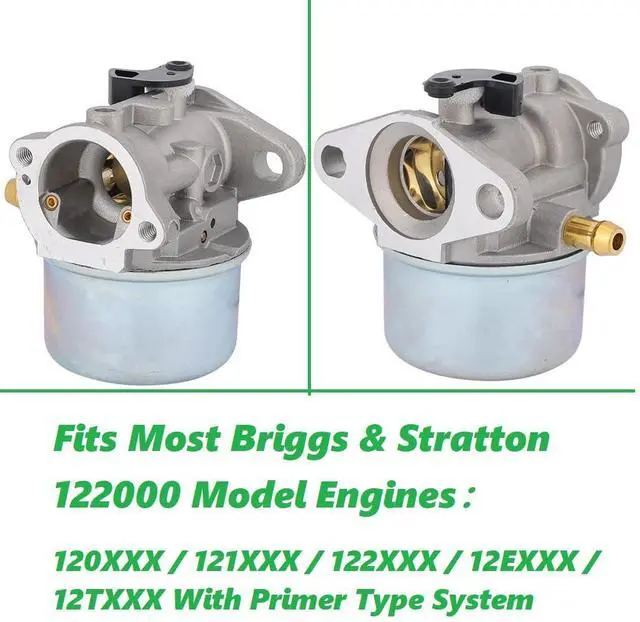 Alt view image 5 of 7 - Annolai 799868 Carburetor for BS 675 625 Series Engine Parts 498170 799872 790821 14111 498254 Craftsman Murray 6.75 6.5 HP 190cc 22" Trimmer Push Mower 795259 Air Cleaner Primer Base