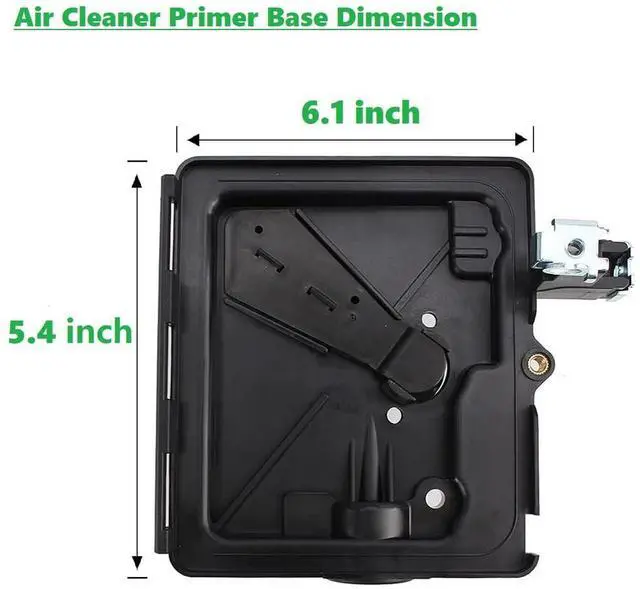 Alt view image 6 of 7 - Annolai 799868 Carburetor for BS 675 625 Series Engine Parts 498170 799872 790821 14111 498254 Craftsman Murray 6.75 6.5 HP 190cc 22" Trimmer Push Mower 795259 Air Cleaner Primer Base