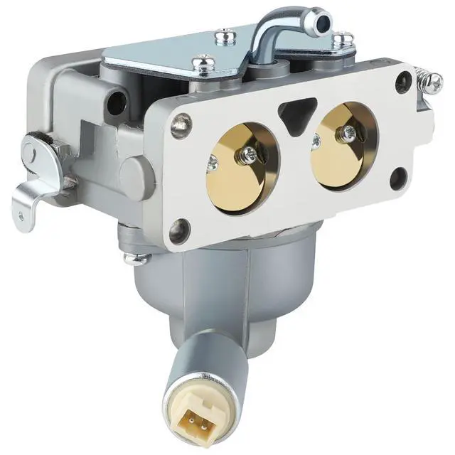 Alt view image 3 of 6 - 791230 Carburetor V-Twin 407777 406777 405777 22HP 24HP 18-25HP Carburetor for Toro Cub cadet Troy bilt Craftsman Husqvarna Lawn Mower - Manual Choke