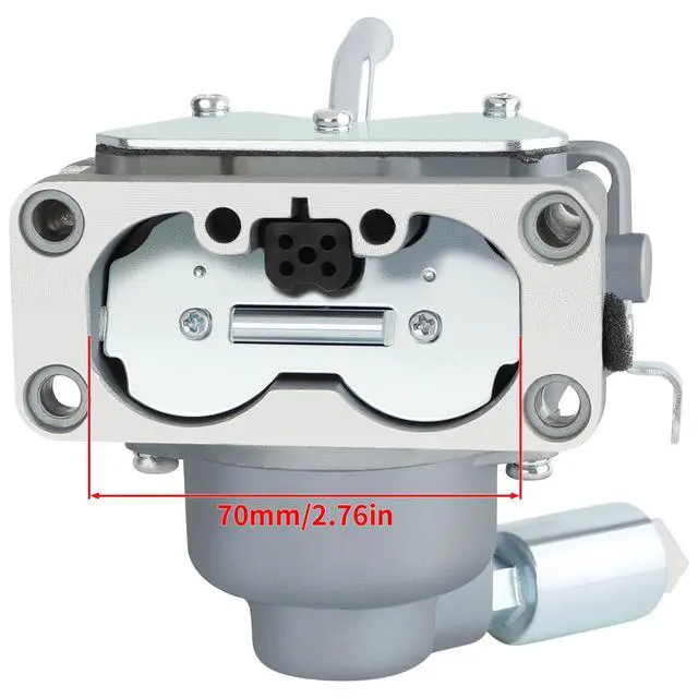Alt view image 6 of 6 - 791230 Carburetor V-Twin 407777 406777 405777 22HP 24HP 18-25HP Carburetor for Toro Cub cadet Troy bilt Craftsman Husqvarna Lawn Mower - Manual Choke