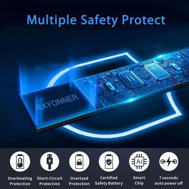 Alt view image 2 of 6 - RAYONNER Lighter Electric Candle Lighters with Flashlight Windproof & Flameless USB Rechargeable with Safety Switch