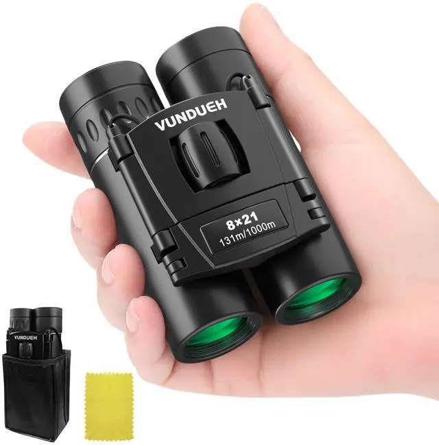Alt view image 7 of 7 - Mini Compact Binoculars for Adults and Kids - Waterproof High Powered Easy Focus Small Binocular, Ideal for Bird Watching, Hunting, Concert, Theater, Travel, Hiking, Sightseeing & Outdoor Sports