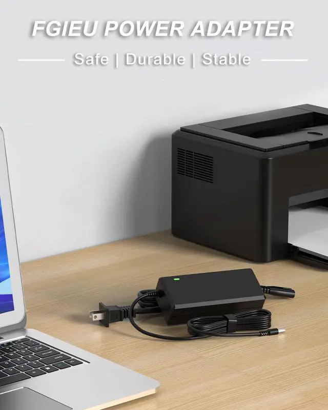 Alt view image 6 of 7 - FGIEU 24V AC/DC Adapter Power Cord Compatible with Fujitsu Scanner fi-7160 fi-7180 fi-7260 fi-7280 S1500 S1500M PA03586-B015 Power Supply Replacement