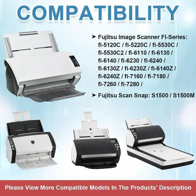Alt view image 5 of 7 - EAGLEGGO AC 100-240V to DC 24V 3A Power Supply Adapter Replacement for Fujitsu Image Scanner FI-Series fi-7160 fi-7180 fi-7260 fi-7280 PA03586-B015 AC Power Cord