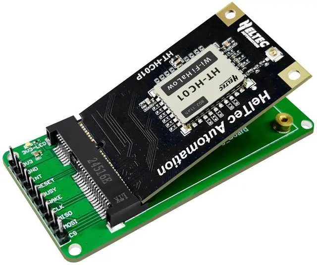 Alt view image 2 of 7 - Heltec WiFi HaLow Module Mini PCIe - IEEE 802.11ah 1km Range 32.5Mbps 902-928MHz for IoT Smart Home Industrial Automation (HT-HC01P)