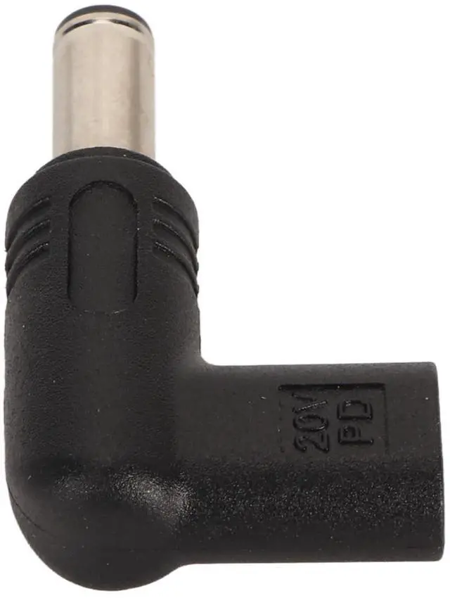 Alt view image 6 of 7 - PD USB C to DC Adapter 6.0X 3.7mm, 100W PD USB C Female to 18.5V 20V DC Male, 90 Degree USB C to DC Adapter for Laptops and Other Devices