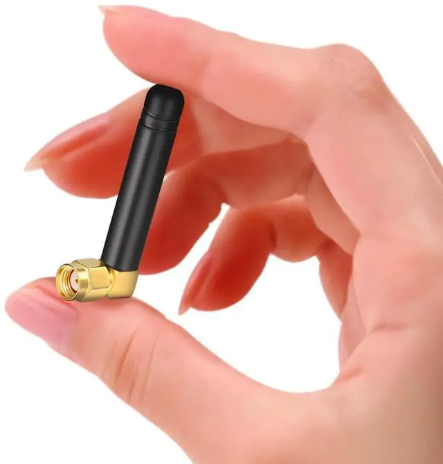 Alt view image 4 of 7 - Bingfu Mini Dual Band WiFi 2.4GHz 5GHz 5.8GHz MIMO RP-SMA Male Right Angle Antenna (2-Pack) for FPV Bluetooth USB Adapter Computer PCIe Card WiFi Router Wireless Back Up Camera