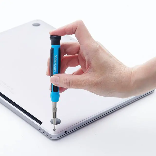 Alt view image 5 of 7 - 51-Piece MECHMAX Magnetic Precision Screwdriver Set - Electronics Repair Tool Kit with Security Star, Pentalobe Bits for iPhone, MacBook, PS5, Switch, Laptop, Glasses & Watch