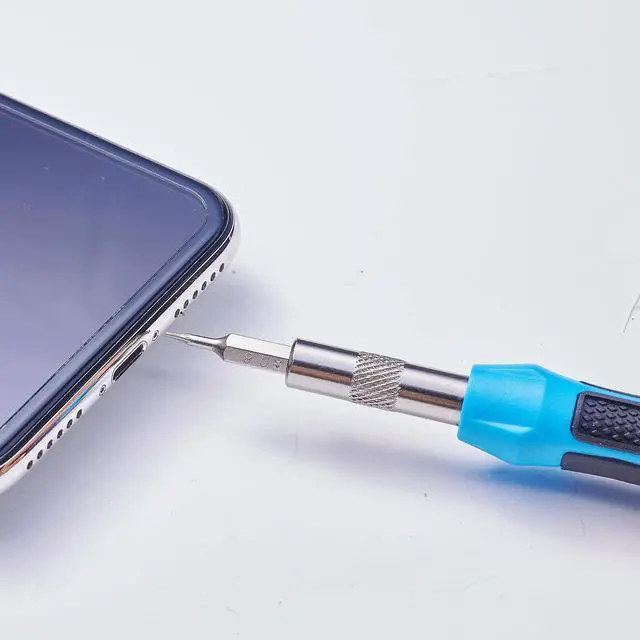 Alt view image 4 of 7 - 51-Piece MECHMAX Magnetic Precision Screwdriver Set - Electronics Repair Tool Kit with Security Star, Pentalobe Bits for iPhone, MacBook, PS5, Switch, Laptop, Glasses & Watch