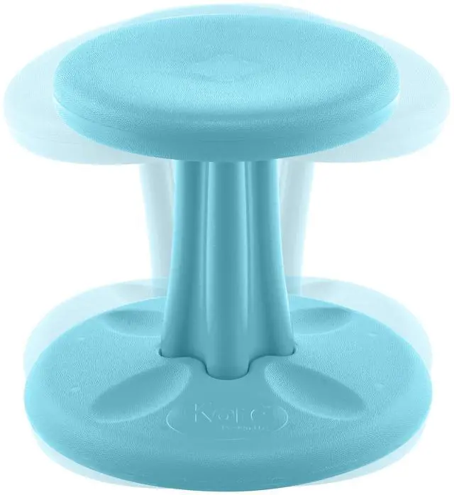 Alt view image 2 of 6 - Kore Design Pre-School Wobble Chair 12", Pale Blue
