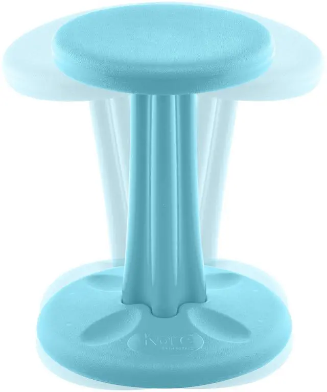 Alt view image 2 of 6 - Kore Design Junior Wobble Chair 16", Pale Blue