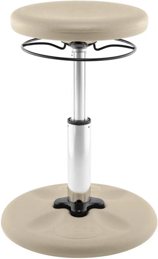 Alt view image 2 of 7 - Kore Design Kids Adjustable Standard Wobble Chair 14-19", Sand Dollar