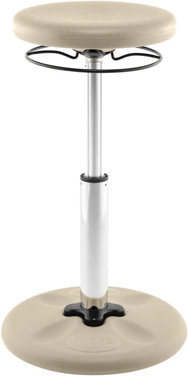 Alt view image 2 of 7 - Kore Design Kids Adjustable Tall Wobble Chair 16.5-24", Sand Dollar