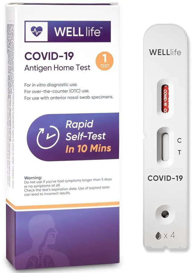 Main image of WELL life COVID-19 Antigen Home Test 1-pack