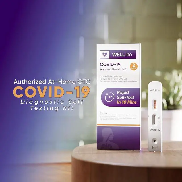 Alt view image 6 of 7 - WELL life COVID-19 Antigen Home Test 1-pack
