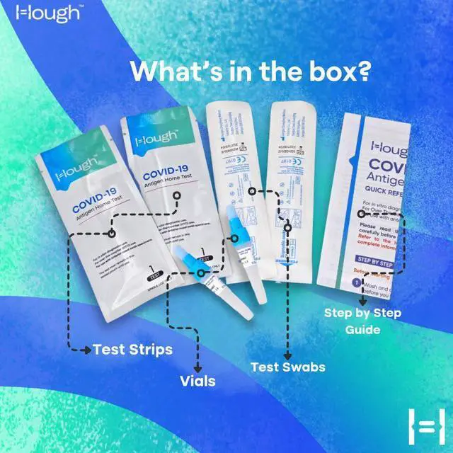 Alt view image 2 of 5 - Hough COVID-19 Antigen Home Test 10-pack