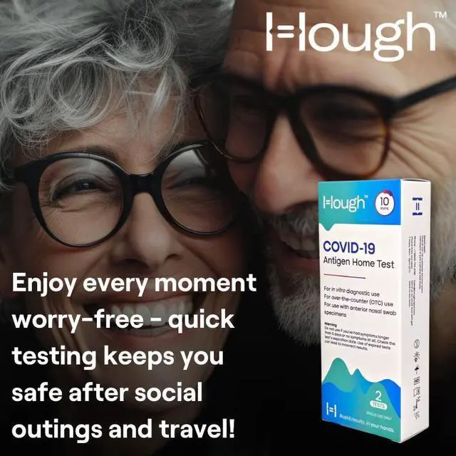Alt view image 3 of 5 - Hough COVID-19 Antigen Home Test 10-pack