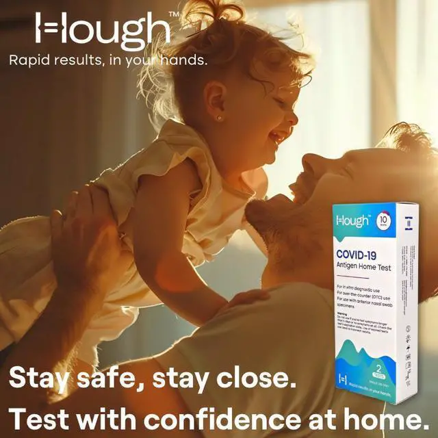 Alt view image 4 of 5 - Hough COVID-19 Antigen Home Test 10-pack