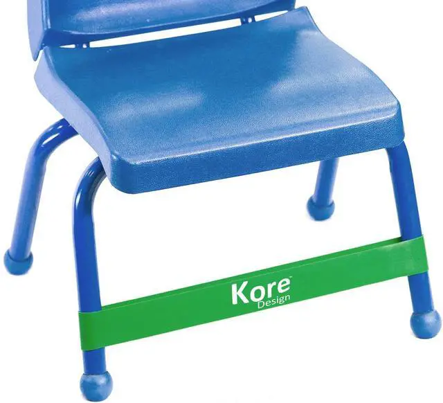 Alt view image 4 of 4 - Kore Design Fidget Kick Bands Latex (10 to 16) 10-pack, Green
