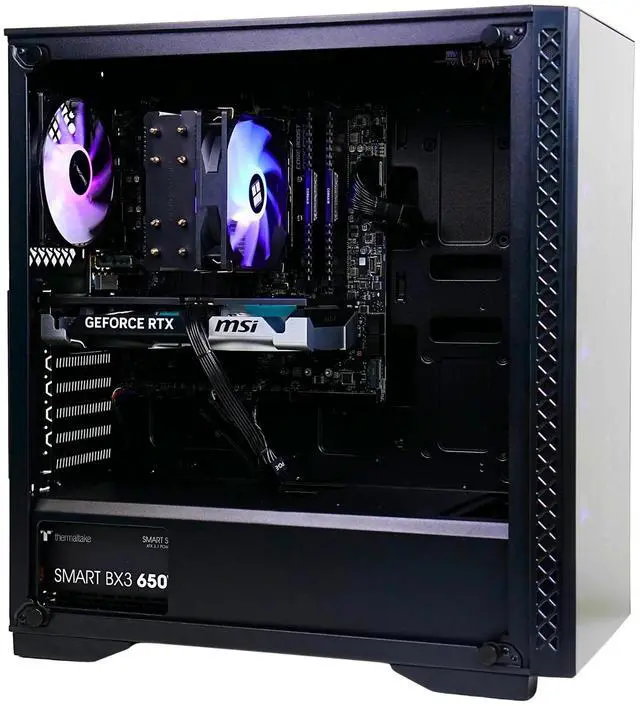 Alt view image 3 of 7 - AMD RYZEN 7 5700 - RTX 5060 Ti - 32 GB RAM DDR 4 - 2 TB SSD - Windows 11 PRO - Wifi - Free Keyboard Mouse