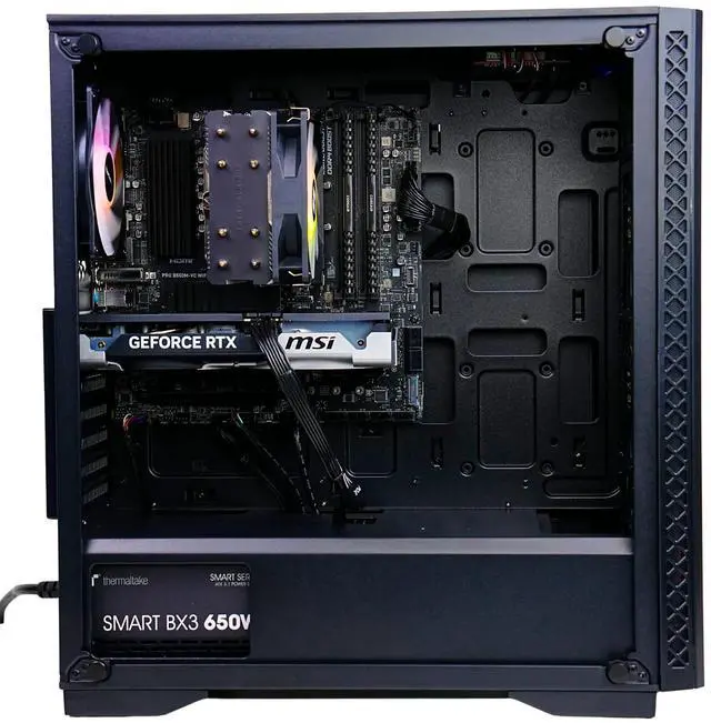 Alt view image 7 of 7 - AMD RYZEN 7 5700 - RTX 5060 Ti - 32 GB RAM DDR 4 - 2 TB SSD - Windows 11 PRO - Wifi - Free Keyboard Mouse