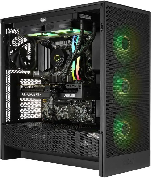 Alt view image 2 of 7 - AMD Ryzen 7 9700X - RTX 5070 - 32 GB RAM DDR 5 - 2TB SSD - Windows 11 PRO - Wifi - Keyboard Mouse