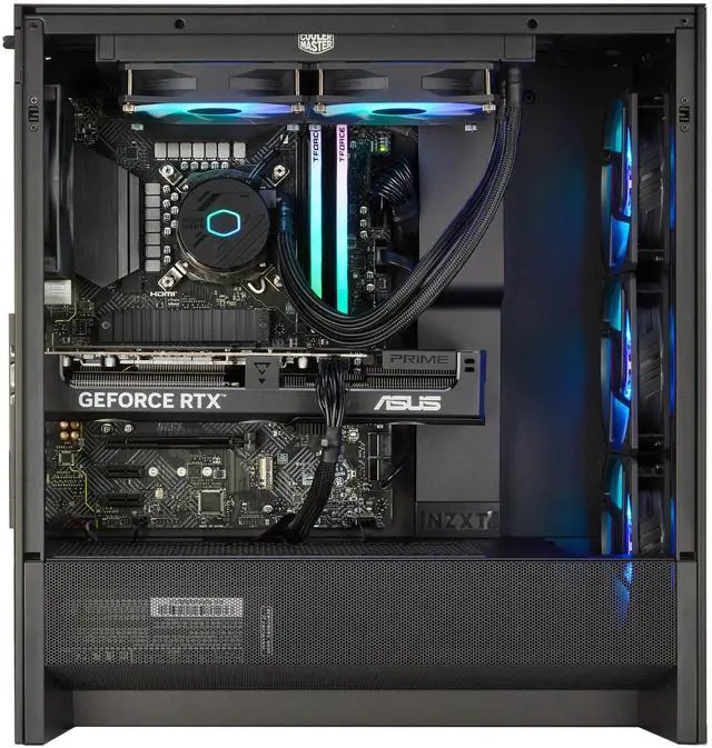 Alt view image 3 of 7 - AMD Ryzen 7 9700X - RTX 5070 - 32 GB RAM DDR 5 - 2TB SSD - Windows 11 PRO - Wifi - Keyboard Mouse