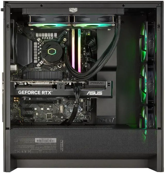 Alt view image 5 of 7 - AMD Ryzen 7 9700X - RTX 5070 - 32 GB RAM DDR 5 - 2TB SSD - Windows 11 PRO - Wifi - Keyboard Mouse