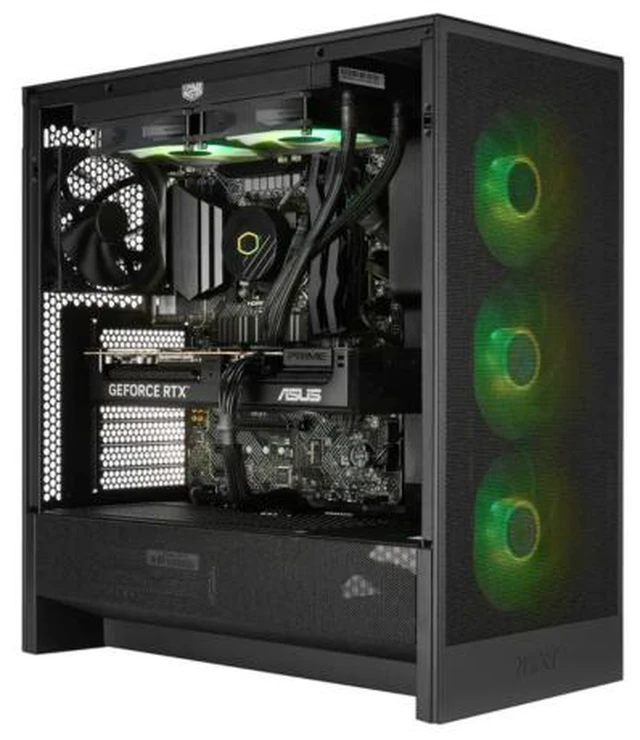 Alt view image 2 of 6 - Techwhiz AstroForge Gaming PC - Intel Core Ultra 7 265KF - RTX 5070 - 64 GB RAM DDR 5 - 2 TB SSD - Windows 11 PRO - Wifi