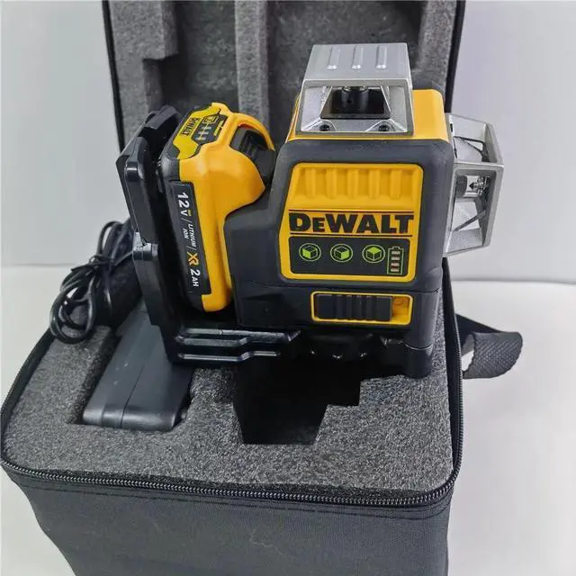 Alt view image 7 of 7 - DeWalt 12V MAX Cordless - Green Line Laser 3 x 360  Professional Laser Level (Laser + battery + charger) DW089LG