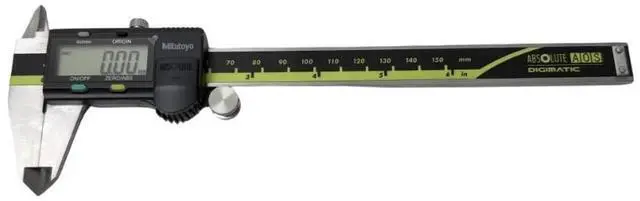 Alt view image 6 of 6 - Mitutoyo® Digital Caliper 500-197-30 - 0-8"/0-200mm Range, 0.0005"/0.01mm Resolution, LCD Display, Stainless Steel