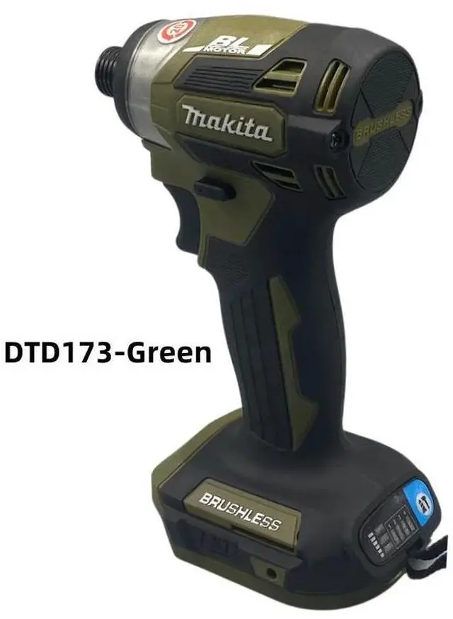 Alt view image 5 of 6 - Makita® 18V LXT DTD173  Cordless Impact Driver - Brushless Motor, Tools Only (Green)