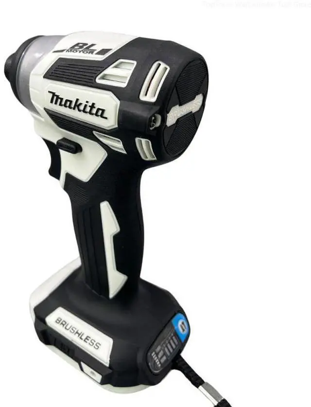 Alt view image 3 of 6 - Makita® 18V LXT DTD173  Cordless Impact Driver - Brushless Motor, Tools Only (White)