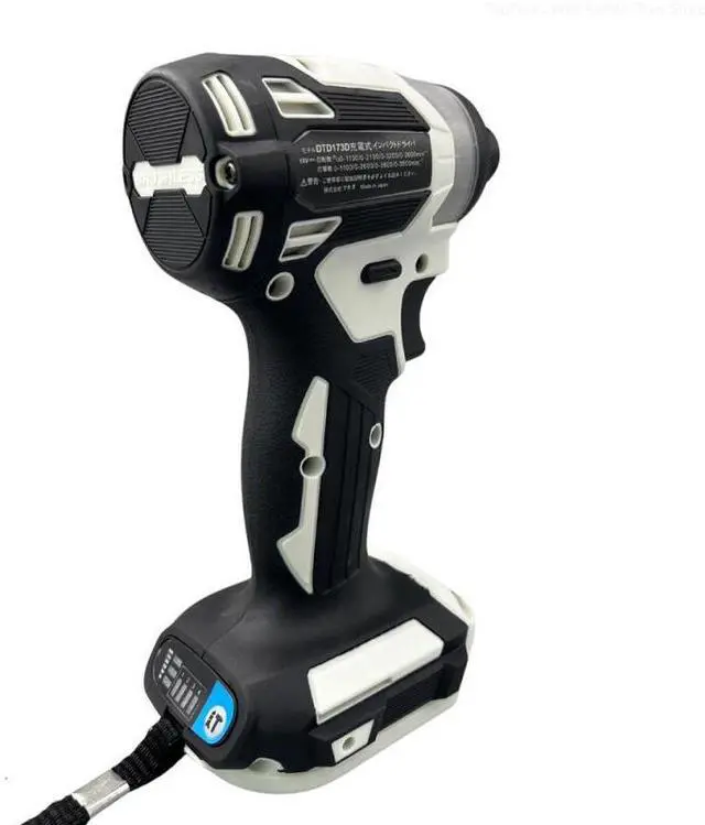 Alt view image 4 of 6 - Makita® 18V LXT DTD173  Cordless Impact Driver - Brushless Motor, Tools Only (White)
