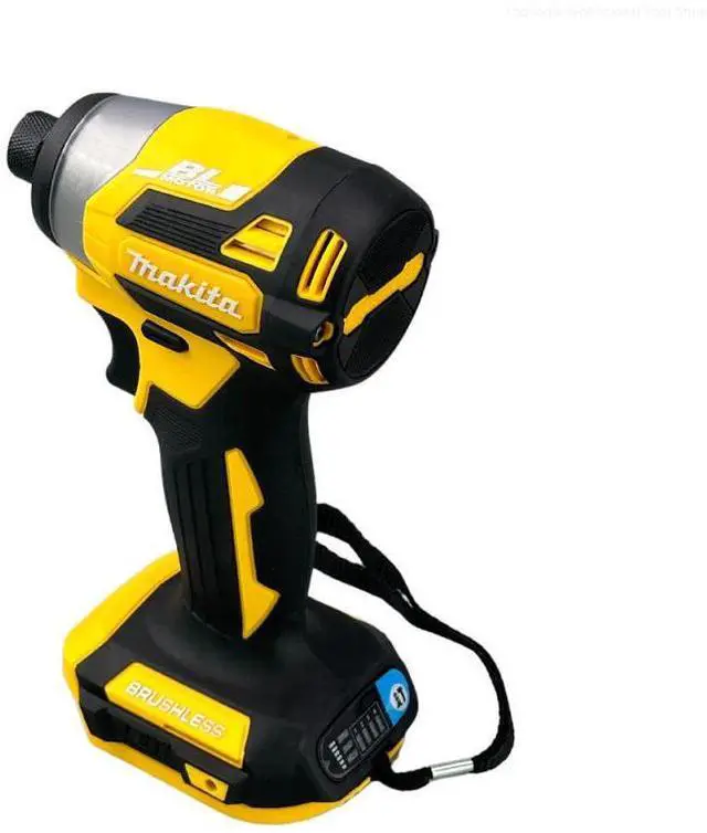 Alt view image 4 of 6 - Makita® 18V LXT DTD173  Cordless Impact Driver - Brushless Motor, Tools Only (Yellow)