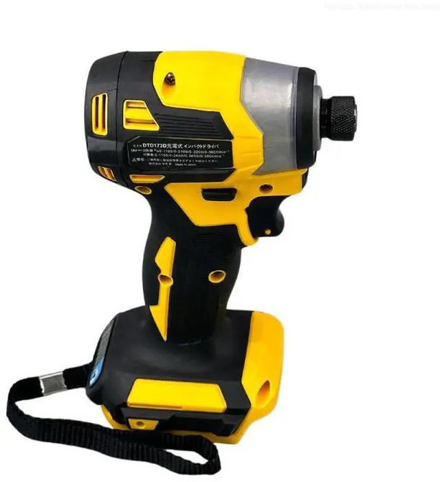 Alt view image 2 of 6 - Makita® 18V LXT DTD173  Cordless Impact Driver - Brushless Motor, Tools Only (Yellow)